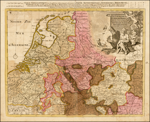 53-Netherlands Map By Peter Schenk