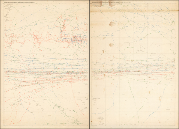 47-Pacific and Oceania Map By Matthew Fontaine Maury