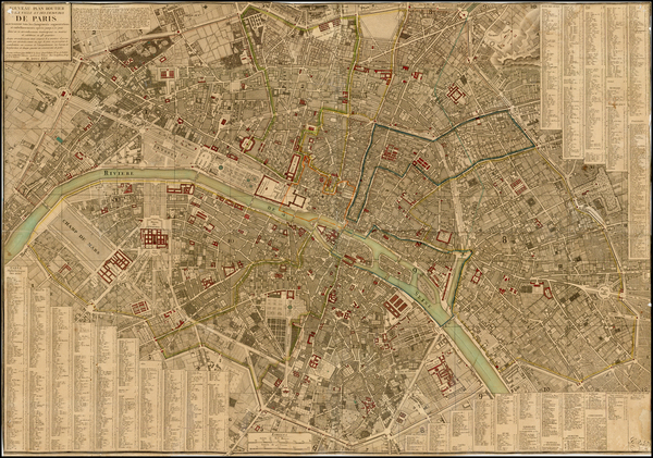 51-France Map By V.N.F. Godet