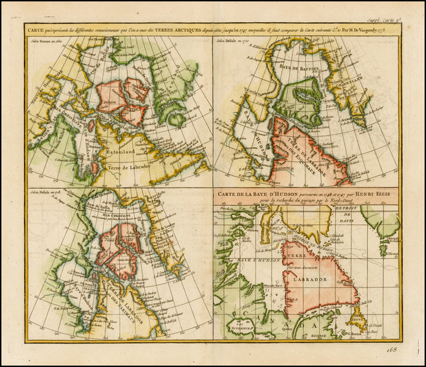 13-Polar Maps and Canada Map By Denis Diderot