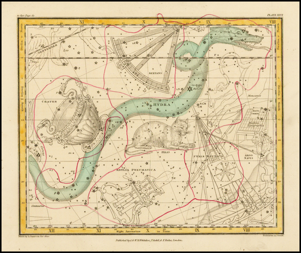 67-Celestial Maps Map By Alexander Jamieson