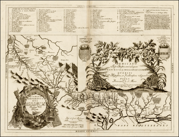 13-France and Grand Sud-Ouest Map By Vincenzo Maria Coronelli