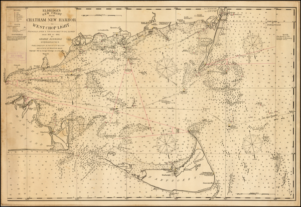 57-Massachusetts Map By George Eldridge