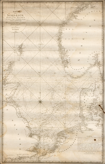 67-British Isles, Norway and Denmark Map By Gustaf Klint