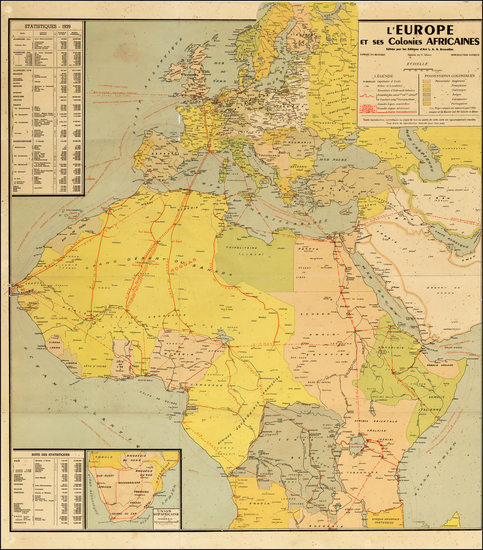 87-Africa and Africa Map By Editions d'Art L.A.B.