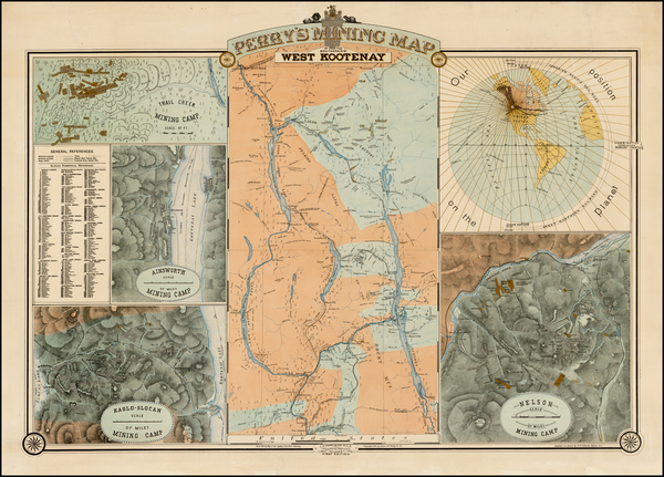 43-Canada Map By Charles E. Perry