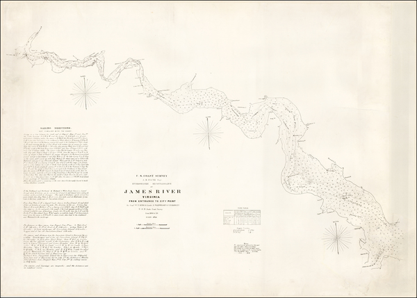 25-Mid-Atlantic and Virginia Map By United States Coast Survey