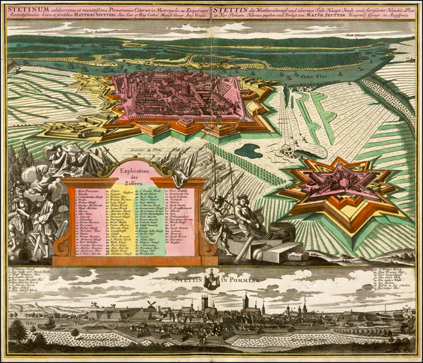 4-Poland Map By Matthaus Seutter