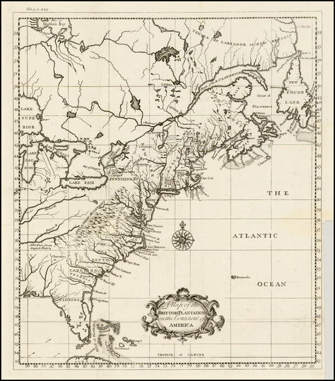 10-United States, Southeast, Midwest, North America and Canada Map By Thomas Salmon