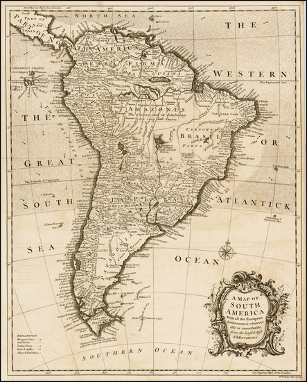 35-South America Map By Richard William Seale