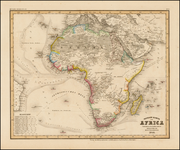 6-Africa and Africa Map By Joseph Meyer