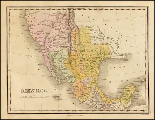 49-Texas, Southwest, Rocky Mountains and California Map By Anthony Finley