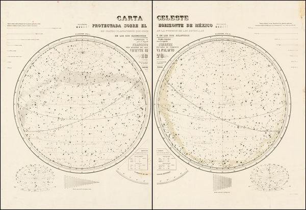 97-Celestial Maps Map By Francisco Jimenez