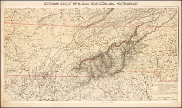 21-South and Southeast Map By Henry Lindenkohl