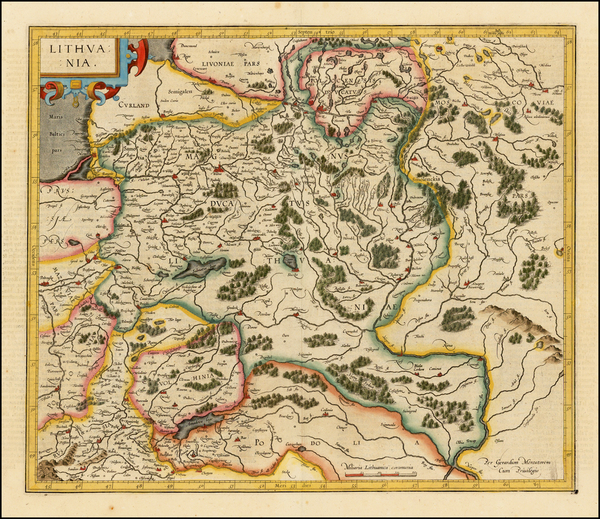 4-Poland and Baltic Countries Map By Rumold Mercator