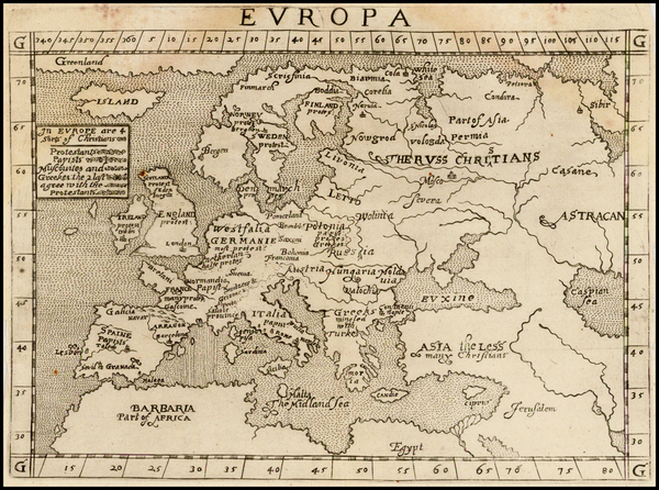 58-Europe Map By Ephraim Pagitt