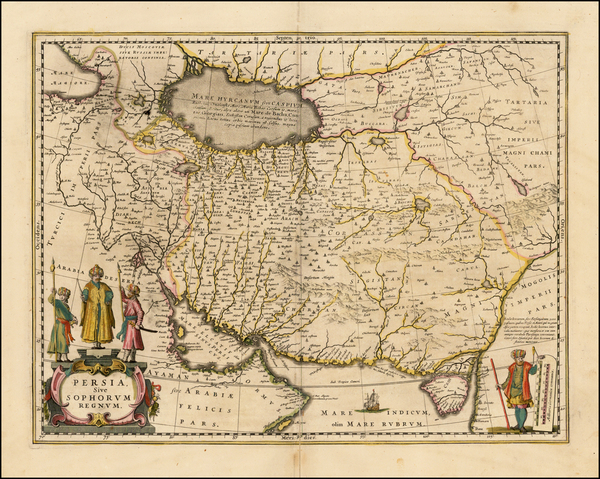 89-Central Asia & Caucasus and Middle East Map By Jan Jansson