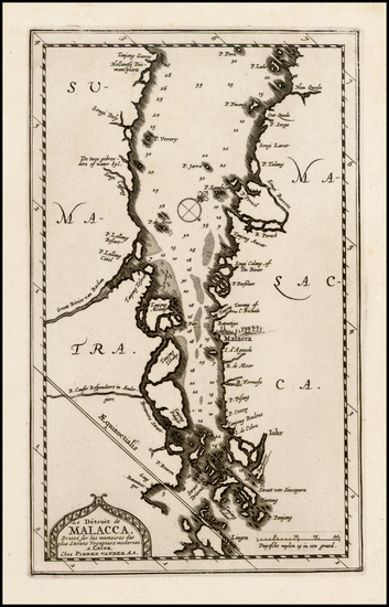 5-Southeast Asia Map By Pieter van der Aa