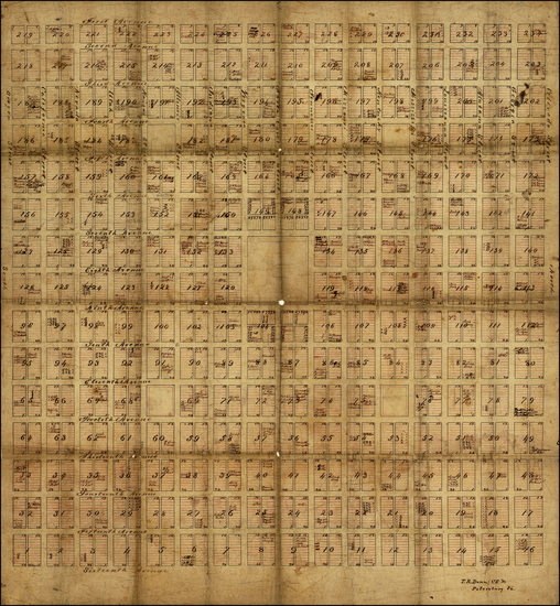 83-Southeast Map By T.R. Dunn