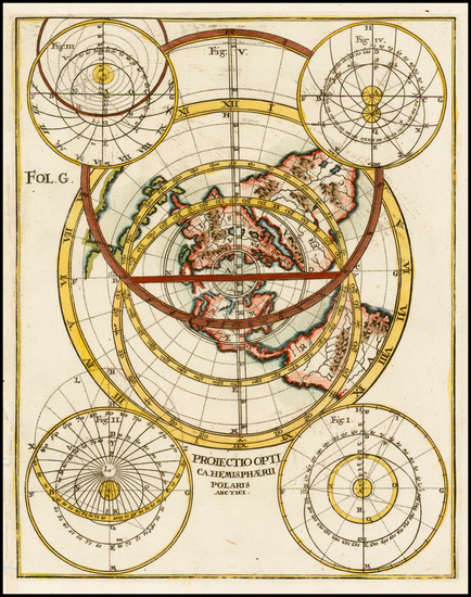 11-Northern Hemisphere and Polar Maps Map By Heinrich Scherer