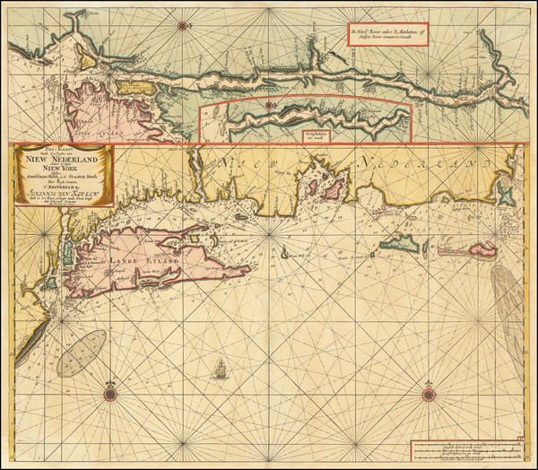 77-New England, Connecticut, Massachusetts, Rhode Island, New York City and New York State Map By 