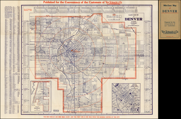 84-Rocky Mountains Map By George Clason