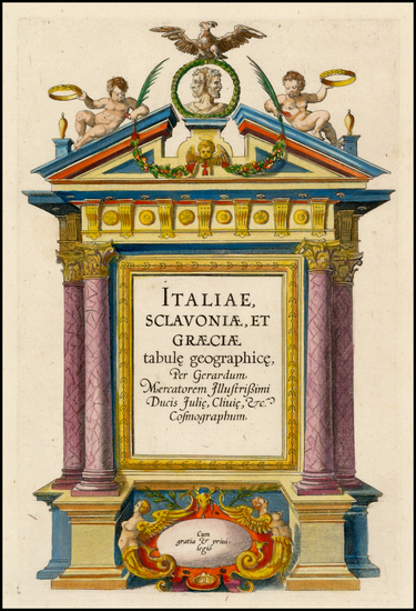 5-Title Pages Map By Henricus Hondius