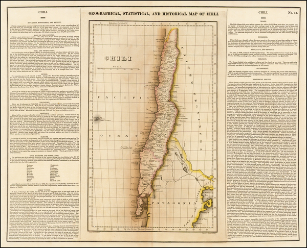 41-South America Map By Henry Charles Carey  &  Isaac Lea