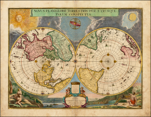 26-World, World and Polar Maps Map By Gerard Valk