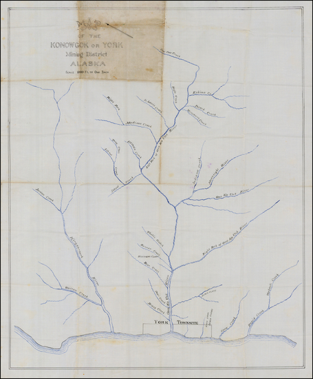 51-Alaska Map By Anonymous