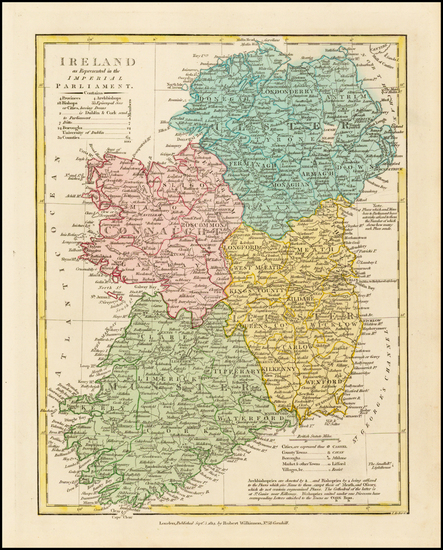 48-Ireland Map By Robert Wilkinson