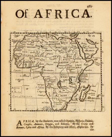 89-Africa and Africa Map By Robert Morden