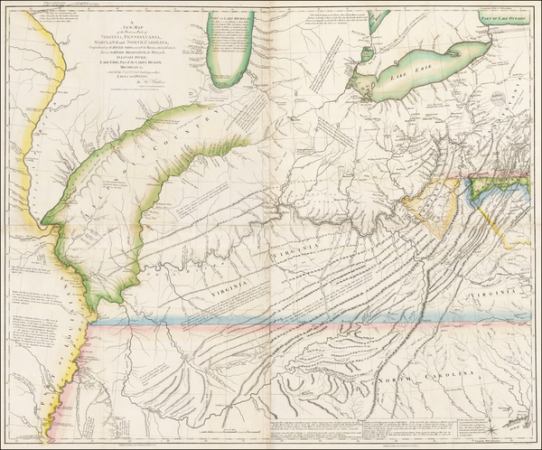 16-Mid-Atlantic, South, Southeast and Midwest Map By Thomas Hutchins