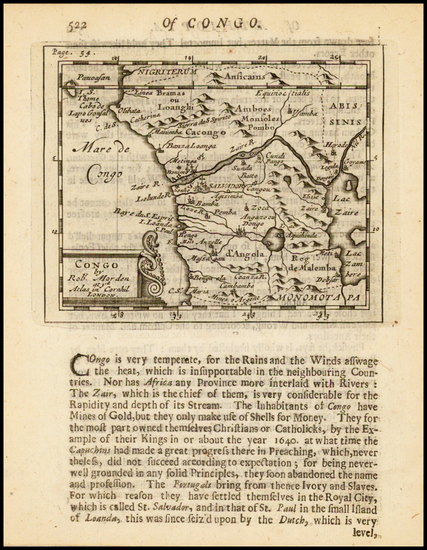 8-West Africa Map By Robert Morden