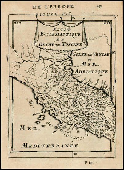 2-Europe, Italy and Portraits & People Map By Alain Manesson Mallet