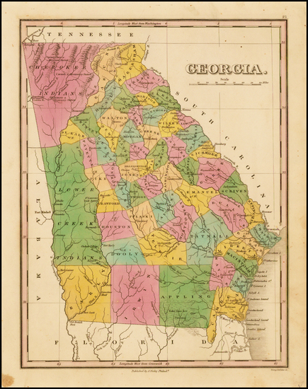 46-Southeast Map By Anthony Finley