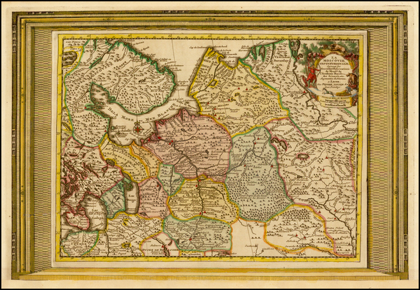 4-Russia Map By Pieter van der Aa