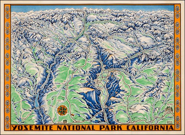 84-California Map By Schwabacher-Frey Co.