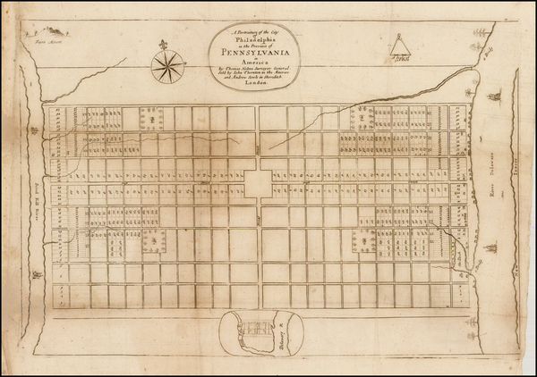 31-Mid-Atlantic Map By Thomas Holme