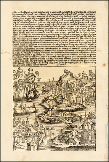 27-Turkey and Turkey & Asia Minor Map By Hartmann Schedel