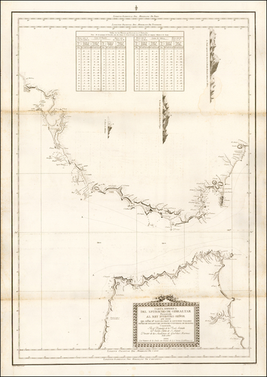 40-Spain Map By Don Vincente Tofiño de San Miguel