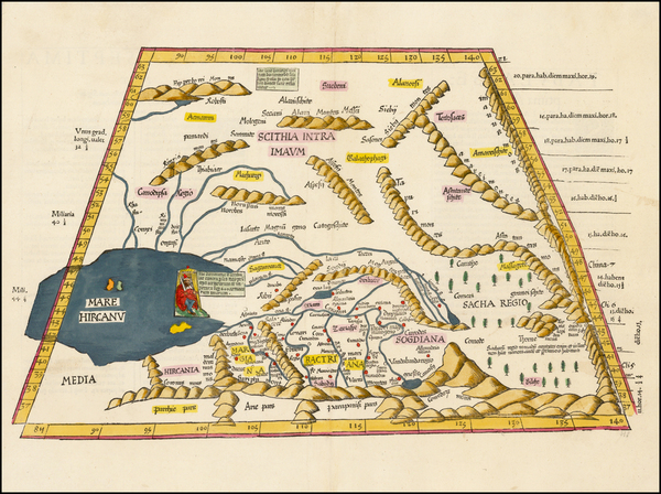 47-Central Asia & Caucasus, Middle East and Russia in Asia Map By Lorenz Fries