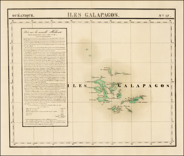 71-South America and Pacific Map By Philippe Marie Vandermaelen