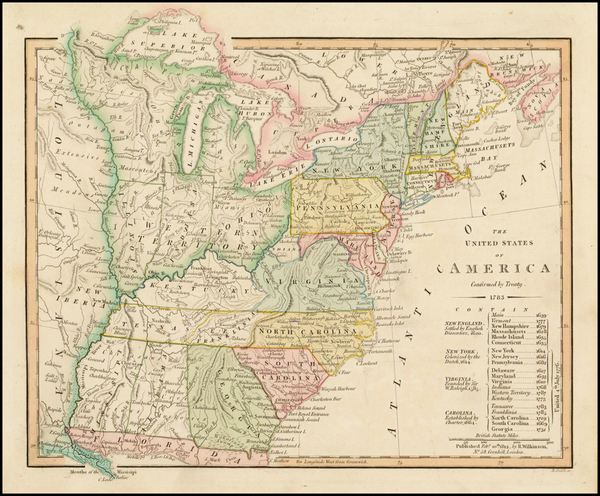 66-United States and Southeast Map By Robert Wilkinson
