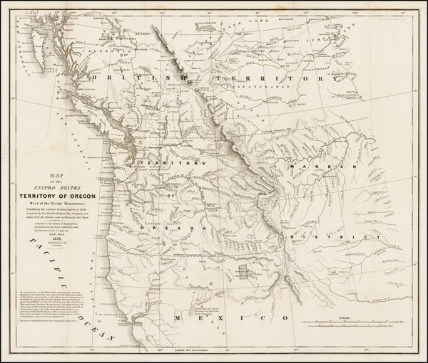 20-Rocky Mountains Map By Washington Hood