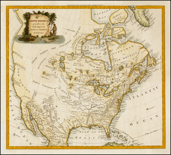 23-United States and North America Map By Thomas Conder