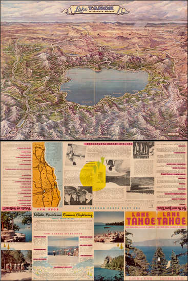 78-California Map By Gerald  Allen Eddy