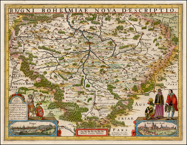 31-Czech Republic & Slovakia Map By Johannes Cloppenburg