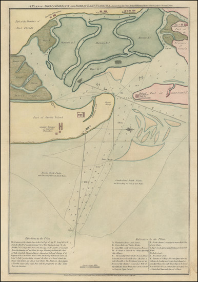 56-Florida and American Revolution Map By Robert Sayer  &  John Bennett