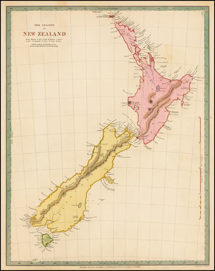 49-New Zealand Map By SDUK
